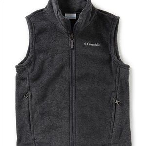 Little boys Columbia fleece vest